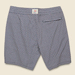 Classic 7" Boardshort - Geo Pyramid Indigo - Faherty - STAG Provisions - Shorts - Swim