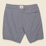 Classic 7" Boardshort - Geo Pyramid Indigo - Faherty - STAG Provisions - Shorts - Swim