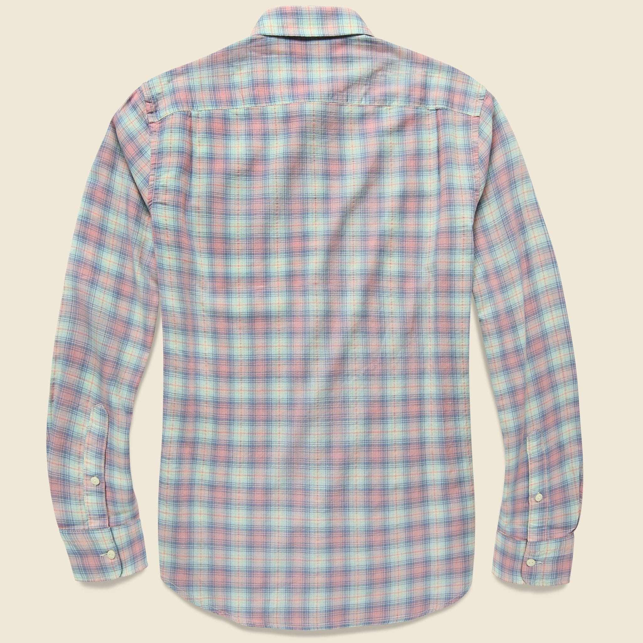 Ventura Shirt - Pink Multi Plaid - Faherty - STAG Provisions - Tops - L/S Woven - Plaid