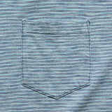 Indigo Pocket Tee - Tidal - Faherty - STAG Provisions - Tops - S/S Tee