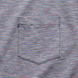 Indigo Pocket Tee - Red Sun - Faherty - STAG Provisions - Tops - S/S Tee