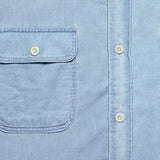 Penny Workshirt - Indigo Chambray - Faherty - STAG Provisions - Tops - L/S Woven - Solid