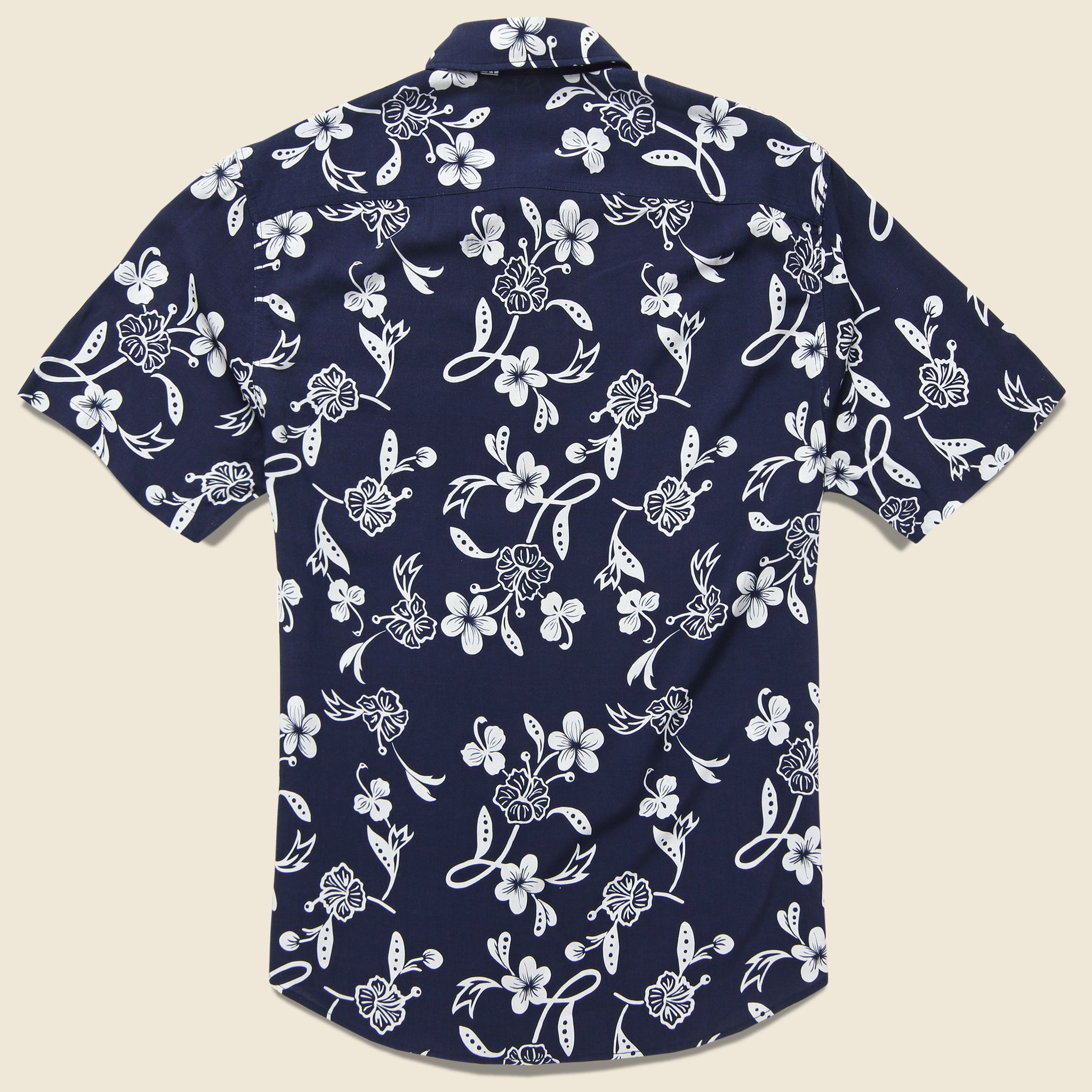 
                          Rayon Hawaiian Shirt - Deep Indigo - Faherty - STAG Provisions - Tops - S/S Woven - Other Pattern
                        