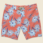 Classic 7" Boardshort - Red Palm - Faherty - STAG Provisions - Shorts - Swim