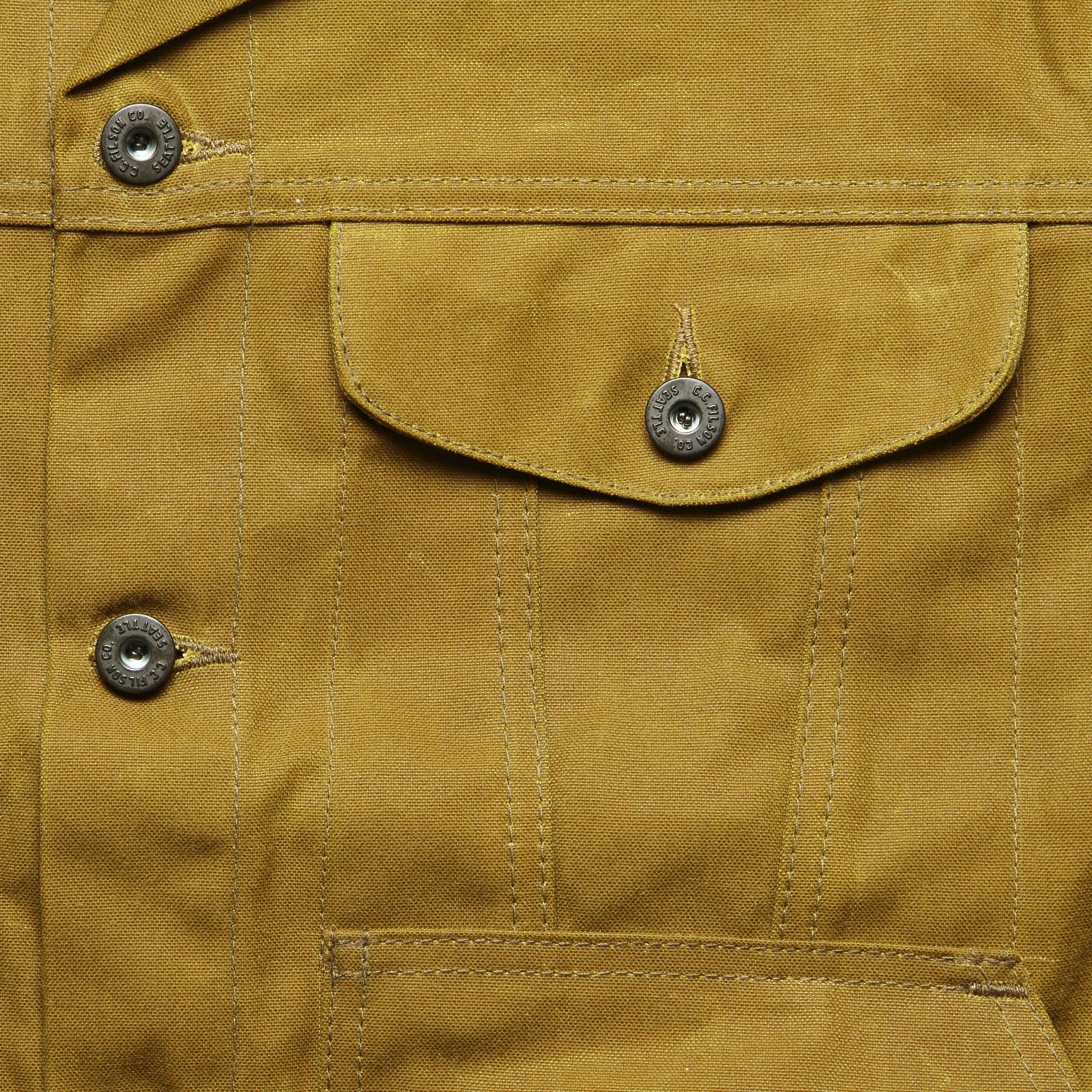 
                          Waxed Short Cruiser Jacket - Tan - Filson - STAG Provisions - Outerwear - Coat / Jacket
                        