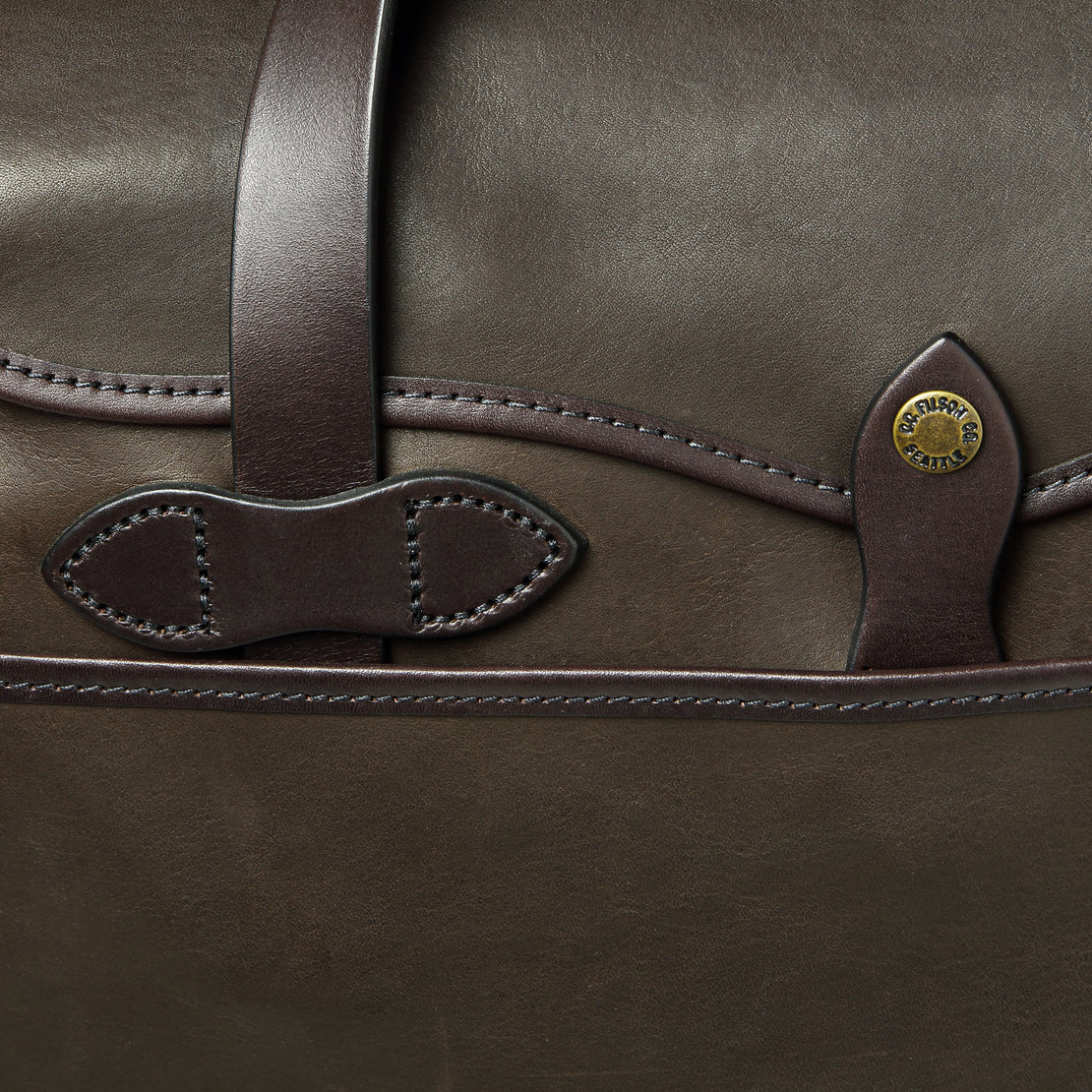 Weatherproof Original Briefcase - Sierra Brown - Filson - STAG Provisions - Accessories - Bags / Luggage