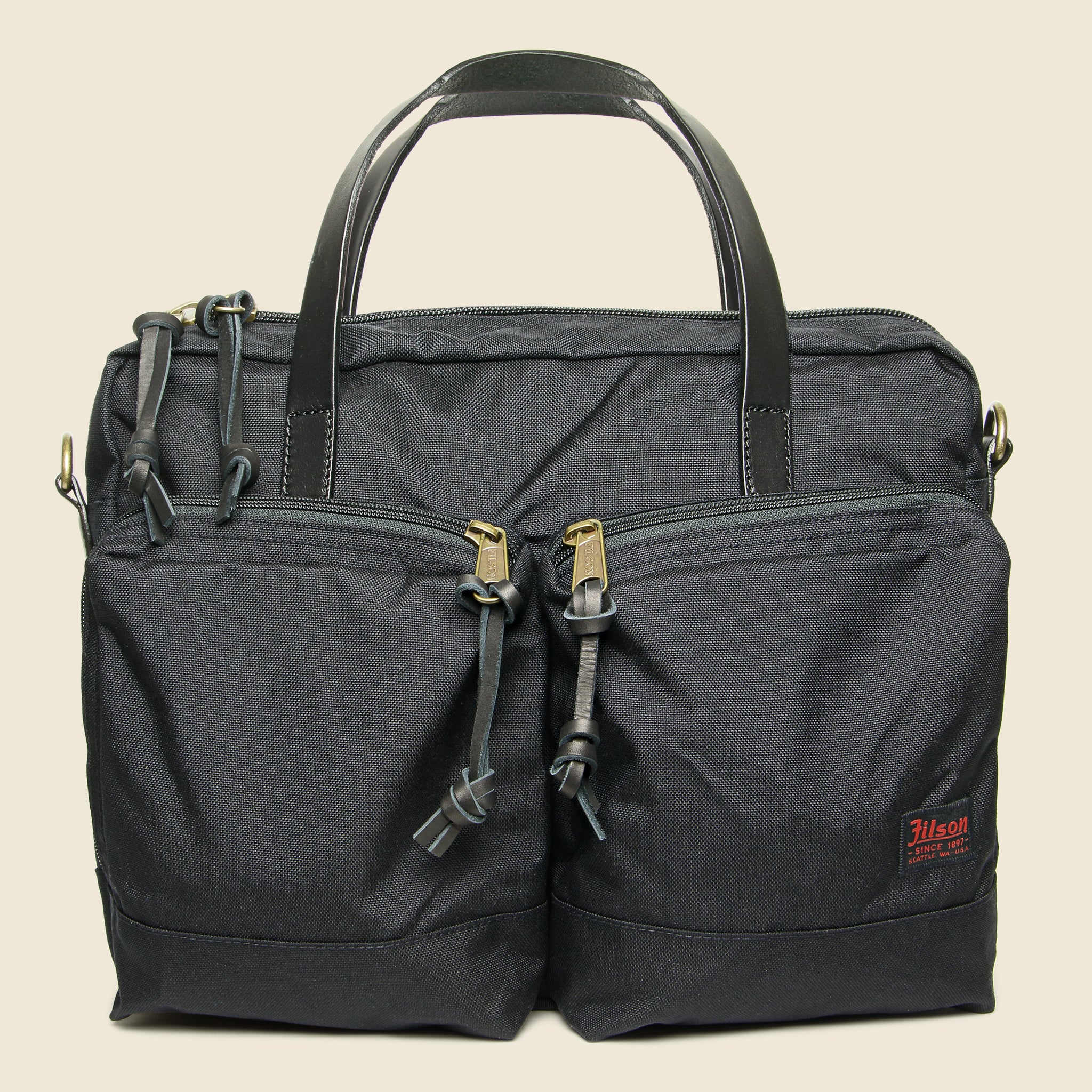 Dryden Briefcase - Dark Navy - Filson - STAG Provisions - Accessories - Bags / Luggage