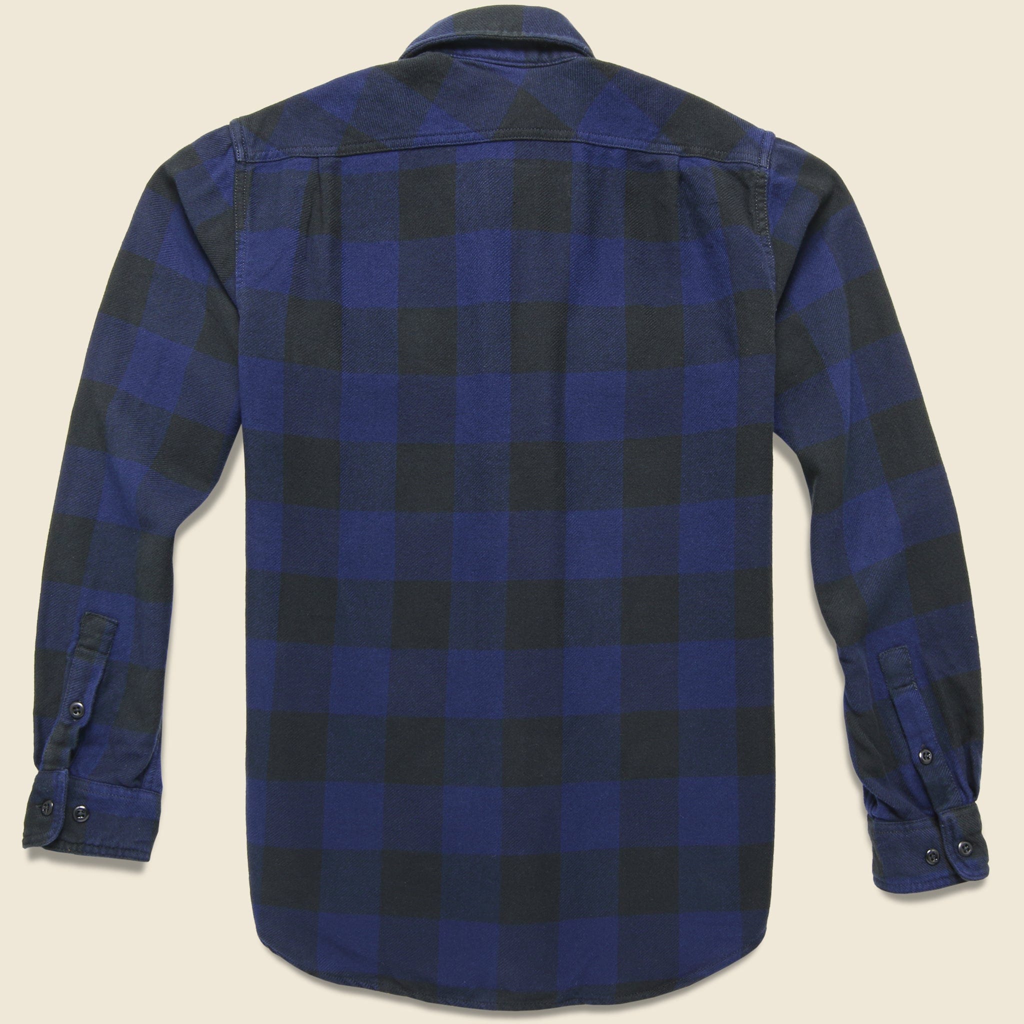 
                          Vintage Flannel Workshirt - Dark Blue/ Charcoal - Filson - STAG Provisions - Tops - L/S Woven - Plaid
                        