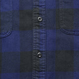 Vintage Flannel Workshirt - Dark Blue/ Charcoal - Filson - STAG Provisions - Tops - L/S Woven - Plaid