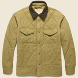 Hyder Quilted Jac Shirt - Tan - Filson - STAG Provisions - Outerwear - Shirt Jacket