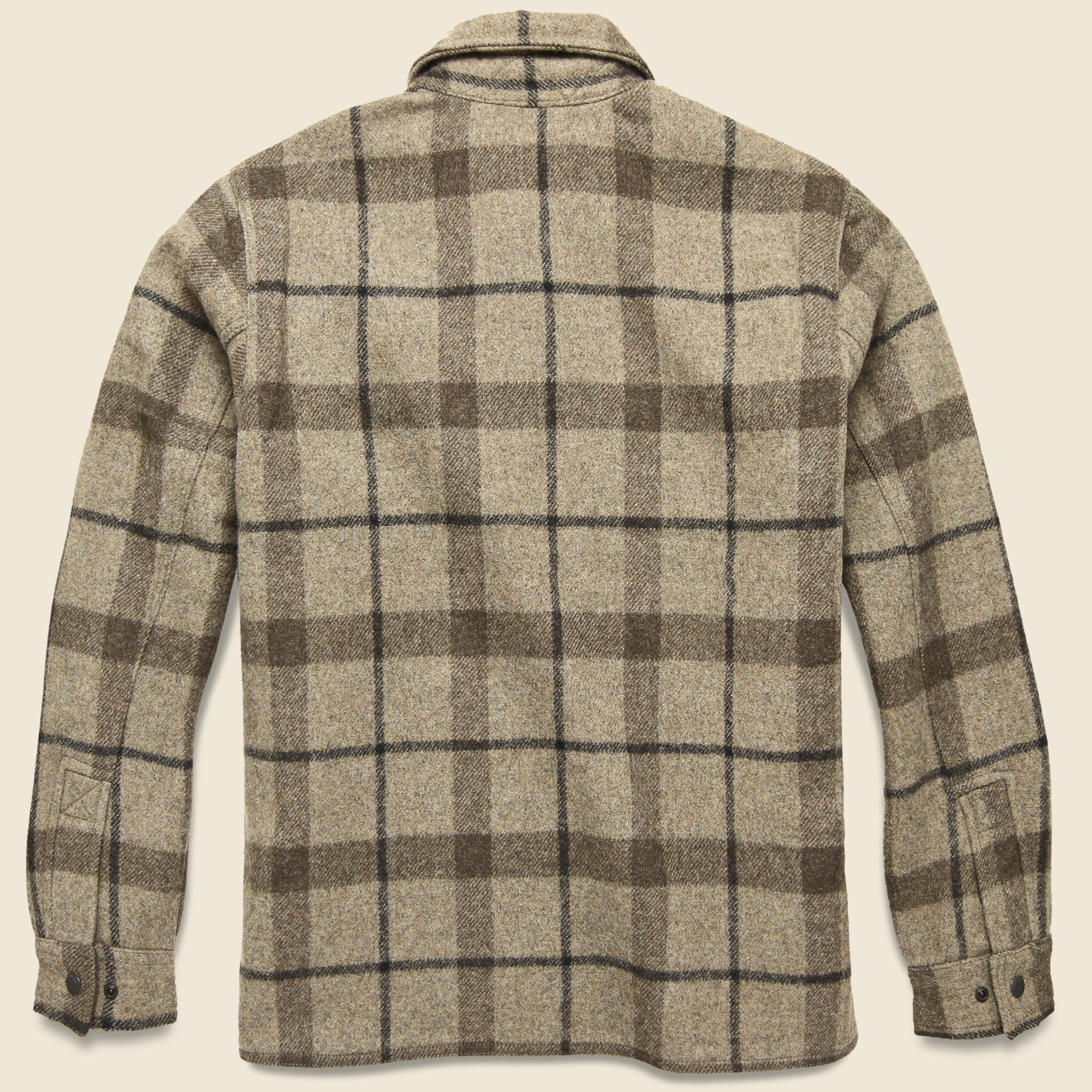 Mackinaw Jac Shirt - Taupe/Brown/Black - Filson - STAG Provisions - Outerwear - Shirt Jacket