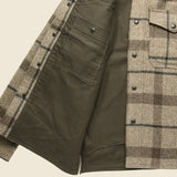Mackinaw Jac Shirt - Taupe/Brown/Black - Filson - STAG Provisions - Outerwear - Shirt Jacket