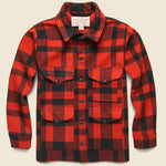 Mackinaw Wool Cruiser Jacket - Red/Black - Filson - STAG Provisions - Outerwear - Coat / Jacket