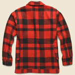 Mackinaw Wool Cruiser Jacket - Red/Black - Filson - STAG Provisions - Outerwear - Coat / Jacket