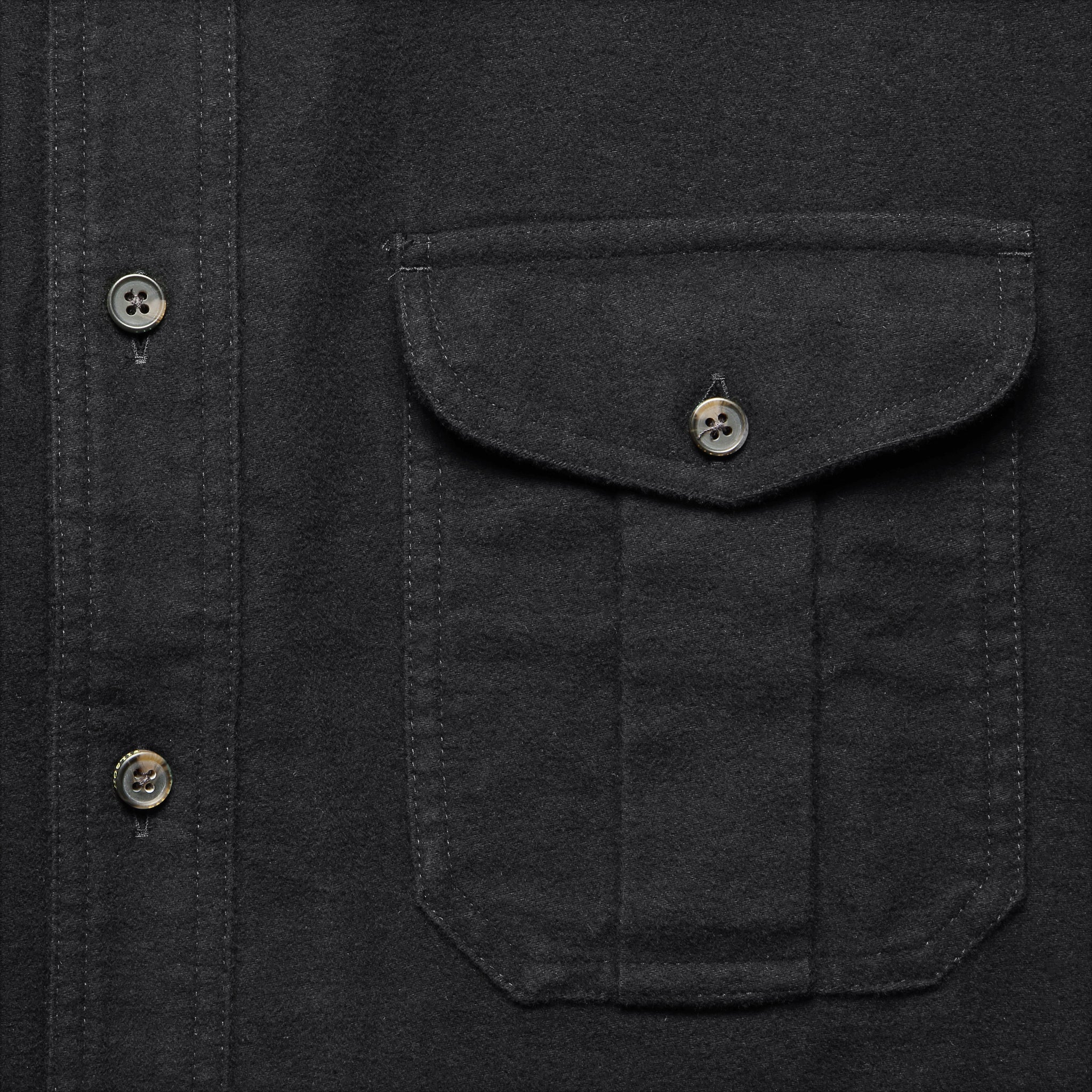 
                          Moleskin Seattle Shirt - Black - Filson - STAG Provisions - Tops - L/S Woven - Solid
                        