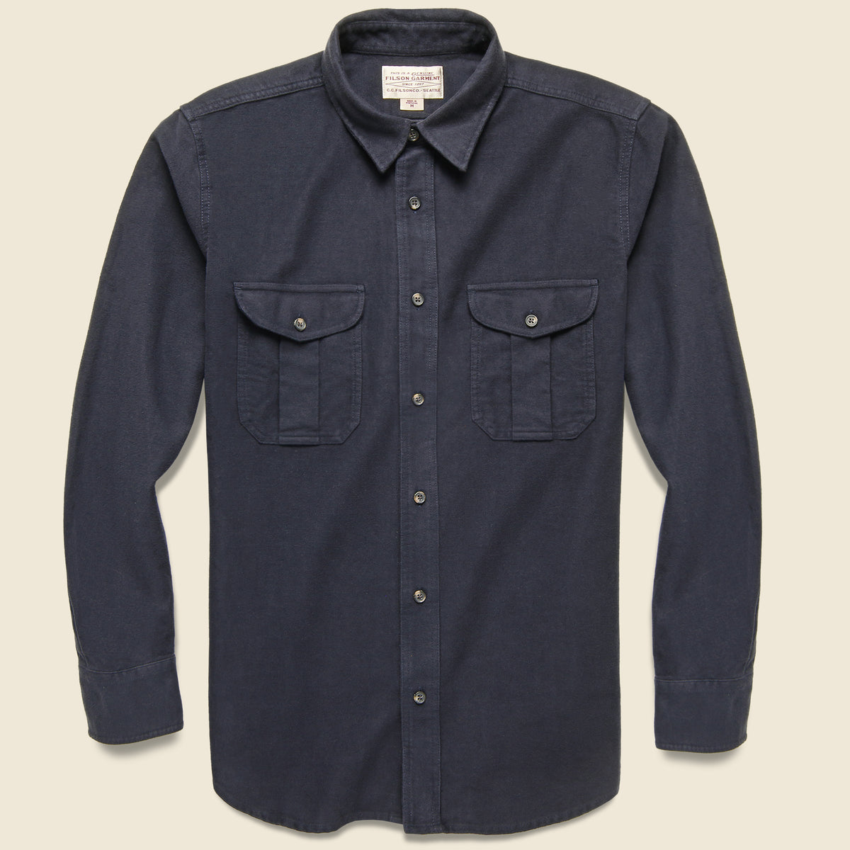 Moleskin Seattle Shirt - Navy