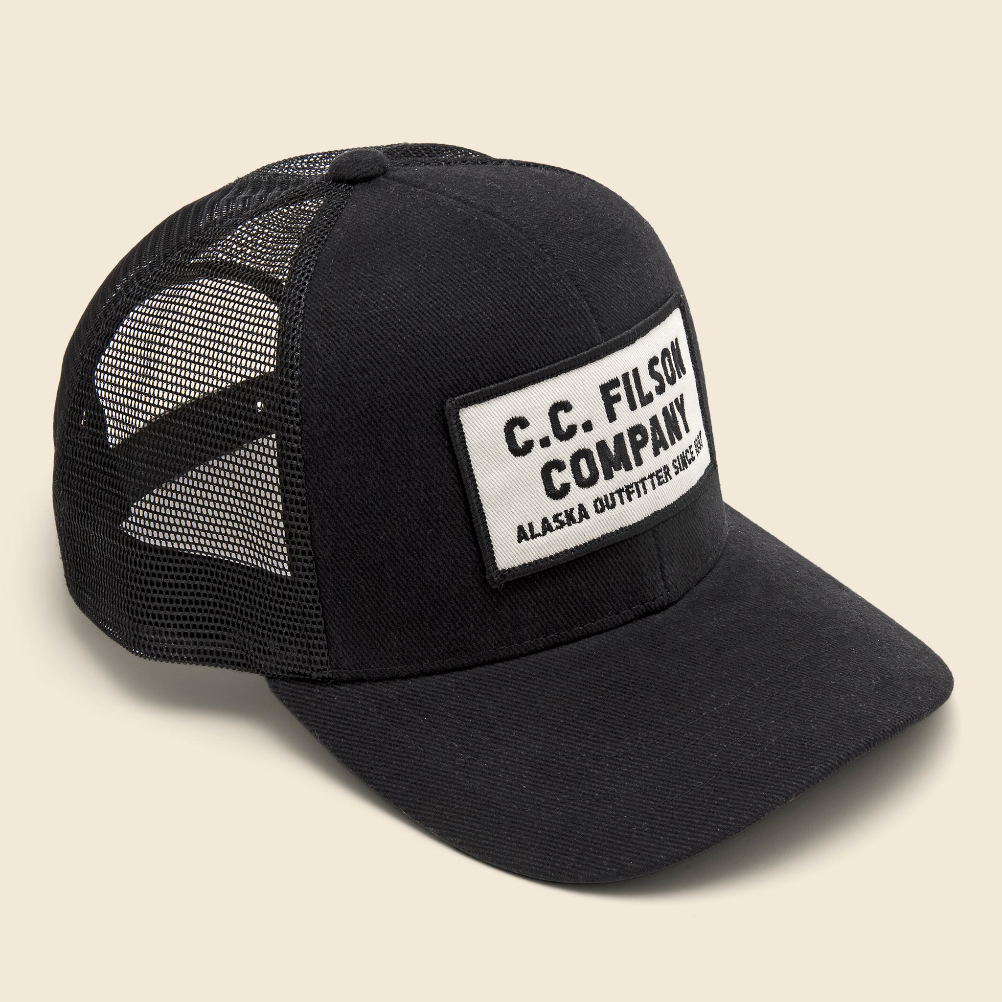 C.C. Logger Cap - Black - Filson - STAG Provisions - Accessories - Hats