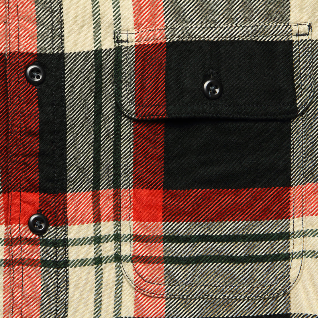Vintage Flannel Workshirt - Black/Red - Filson - STAG Provisions - Tops - L/S Woven - Plaid