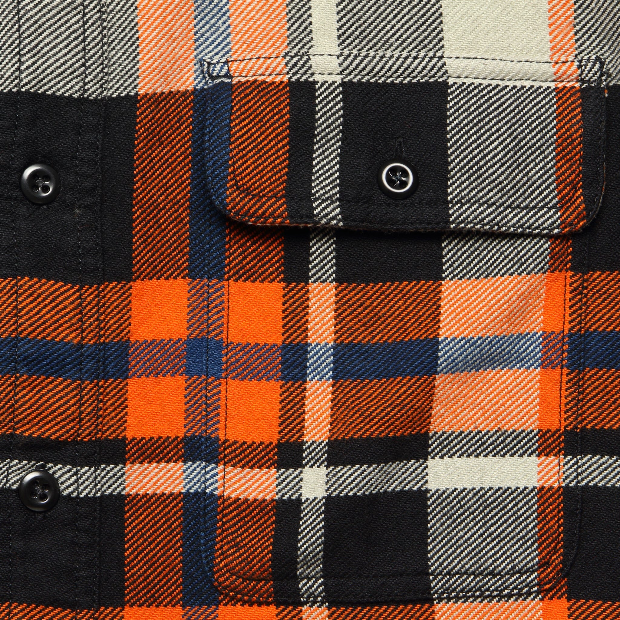 
                          Vintage Flannel Workshirt - Orange/Black - Filson - STAG Provisions - Tops - L/S Woven - Plaid
                        