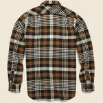 Vintage Flannel Workshirt - Black/Brown - Filson - STAG Provisions - Tops - L/S Woven - Plaid