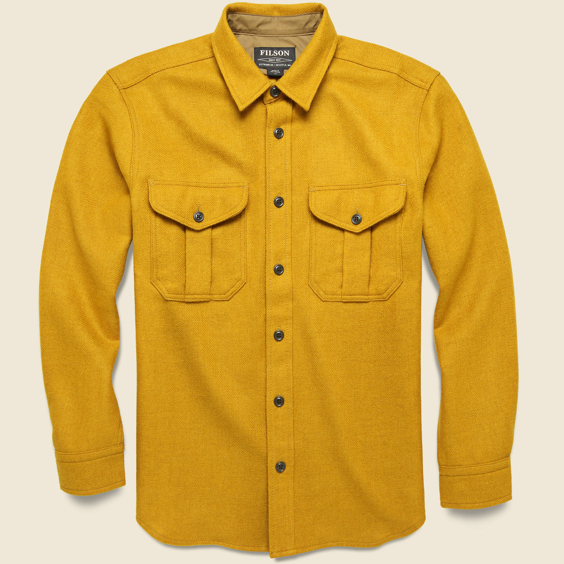 Filson Northwest Wool Shirt - Mustard