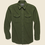 Moleskin Shirt - Dark Green - Filson - STAG Provisions - Tops - L/S Woven - Solid