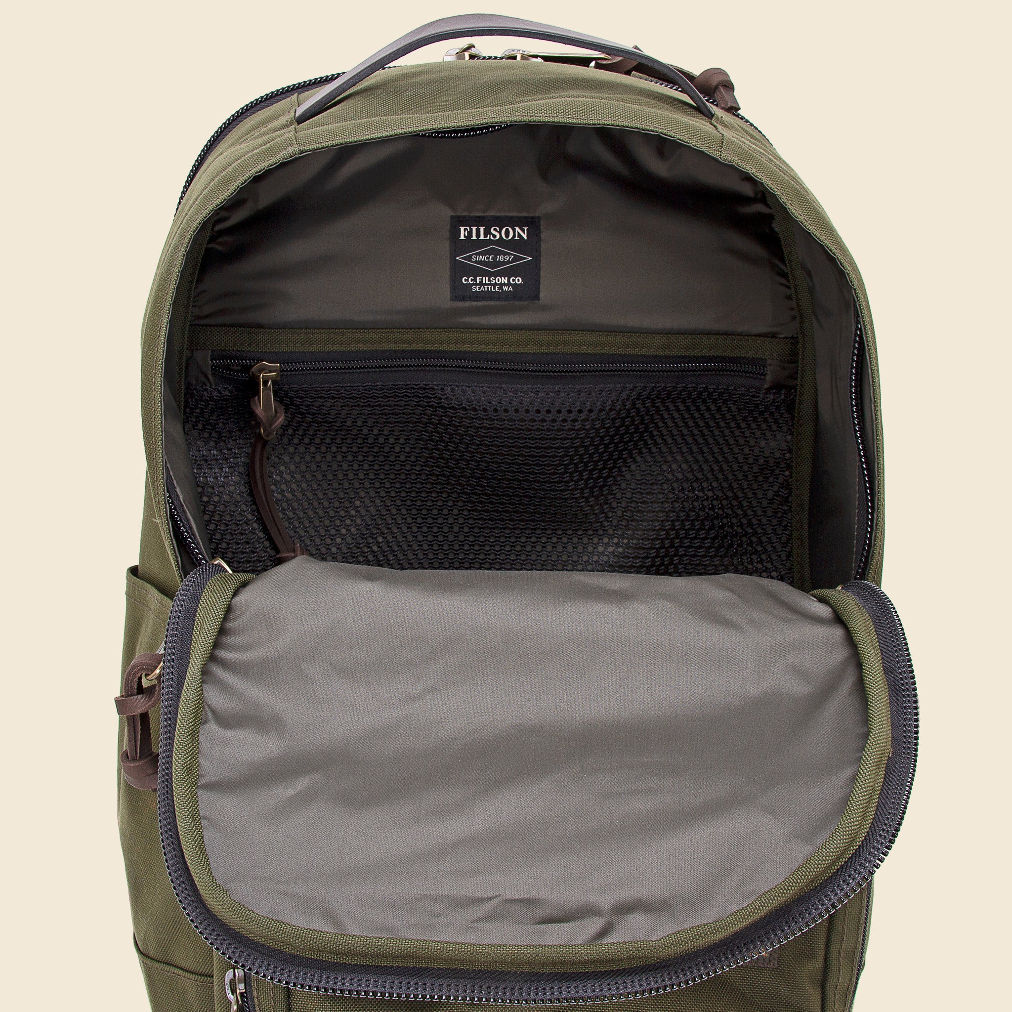 
                          Dryden Backpack - Otter Green - Filson - STAG Provisions - Accessories - Bags / Luggage
                        