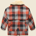 Lined Wool Packer Coat - Black/Charcoal/Rust - Filson - STAG Provisions - Outerwear - Coat / Jacket