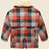 Lined Wool Packer Coat - Black/Charcoal/Rust - Filson - STAG Provisions - Outerwear - Coat / Jacket