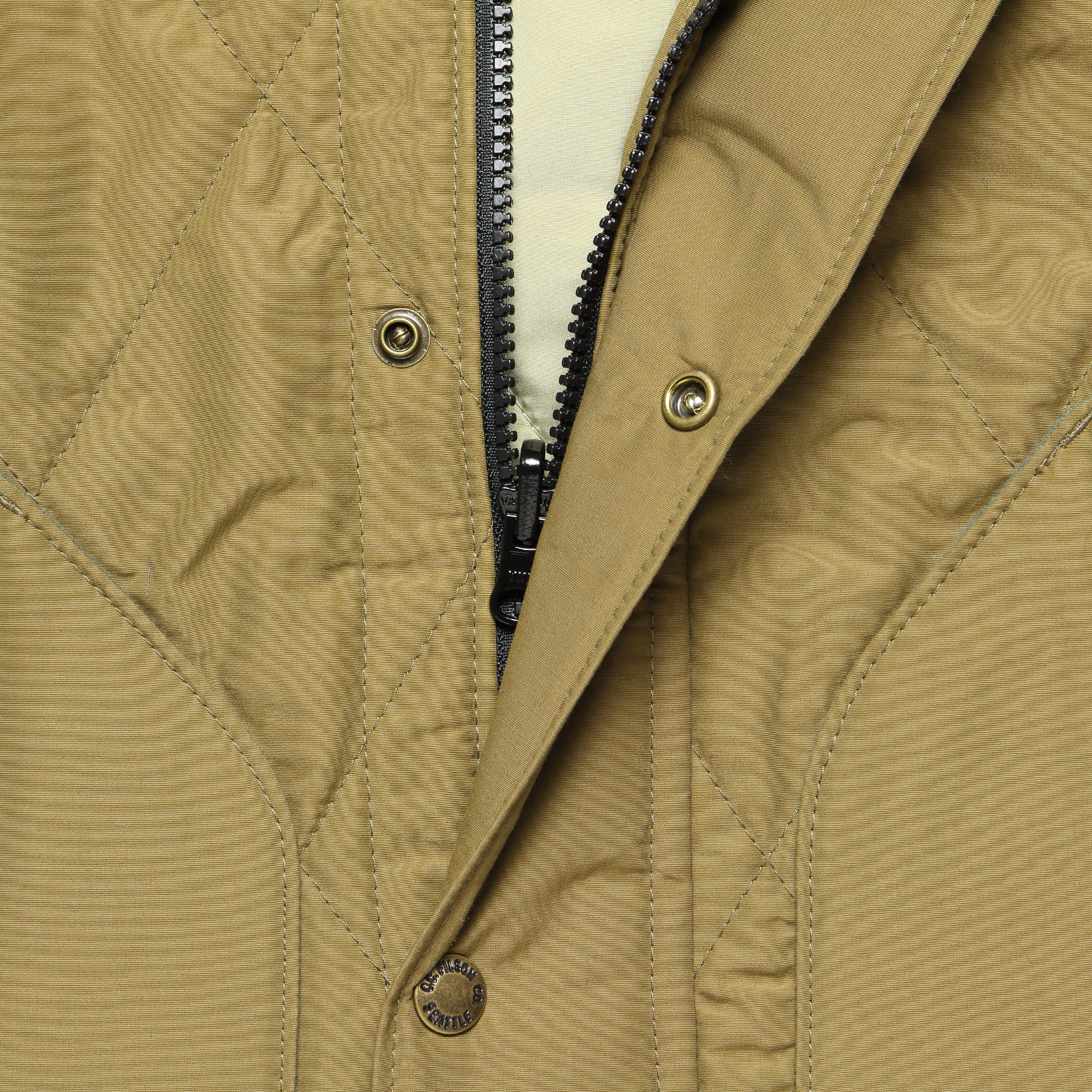 Quilted Pack Jacket - Sportsman Tan - Filson - STAG Provisions - Outerwear - Coat / Jacket
