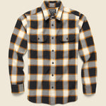 Vintage Flannel Work Shirt - Black/Natural/Gold - Filson - STAG Provisions - Tops - L/S Woven - Plaid