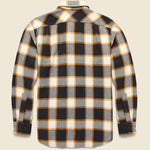 Vintage Flannel Work Shirt - Black/Natural/Gold - Filson - STAG Provisions - Tops - L/S Woven - Plaid