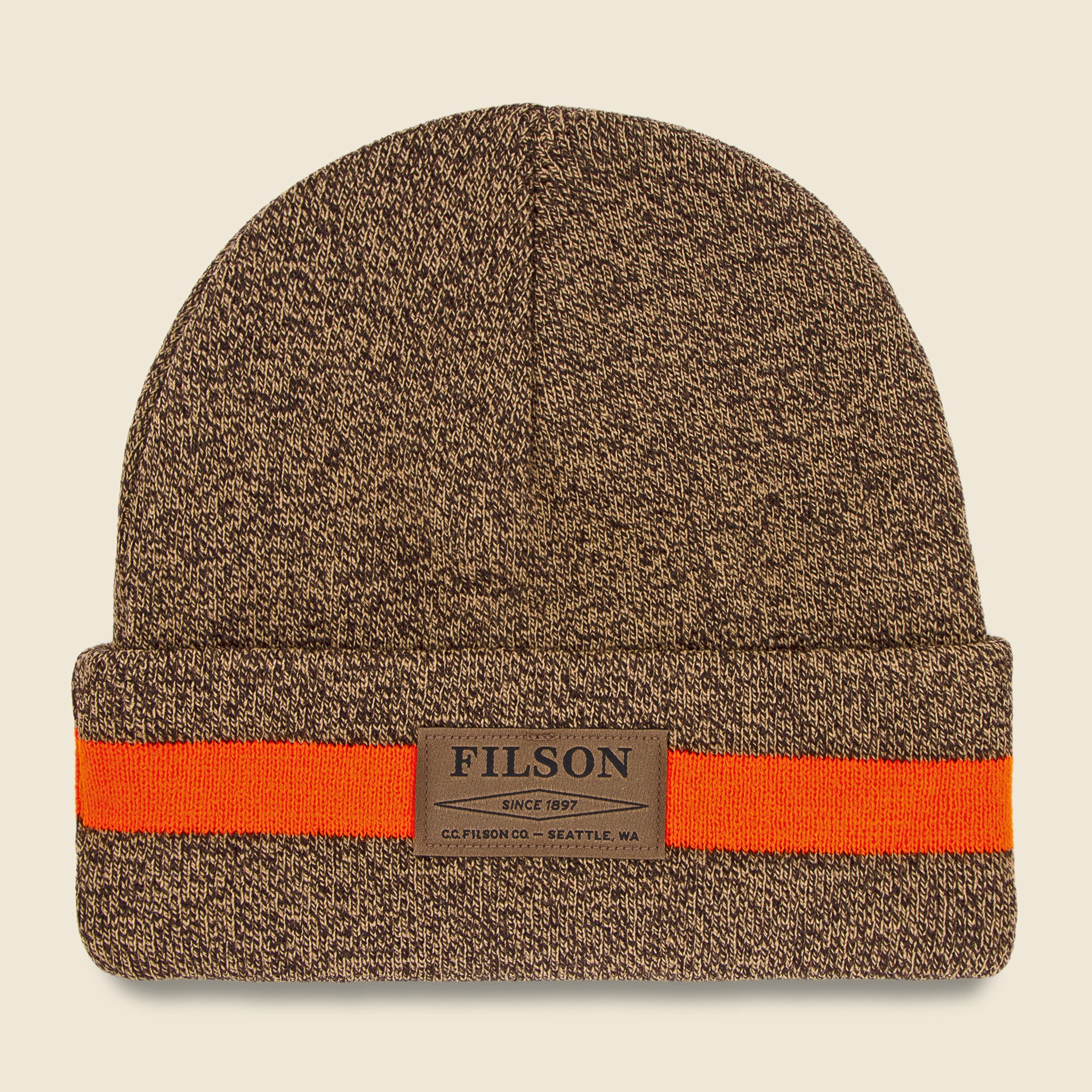 Ballard Watch Cap - Walnut/Flame - Filson - STAG Provisions - Accessories - Hats