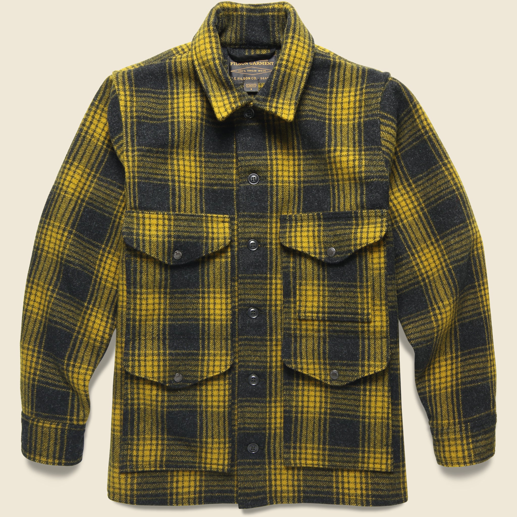 Mackinaw Cruiser Jacket - Gold Ochre - Filson - STAG Provisions - Outerwear - Coat / Jacket