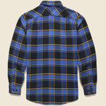 Vintage Flannel Workshirt - Cobalt/Black - Filson - STAG Provisions - Tops - L/S Woven - Plaid