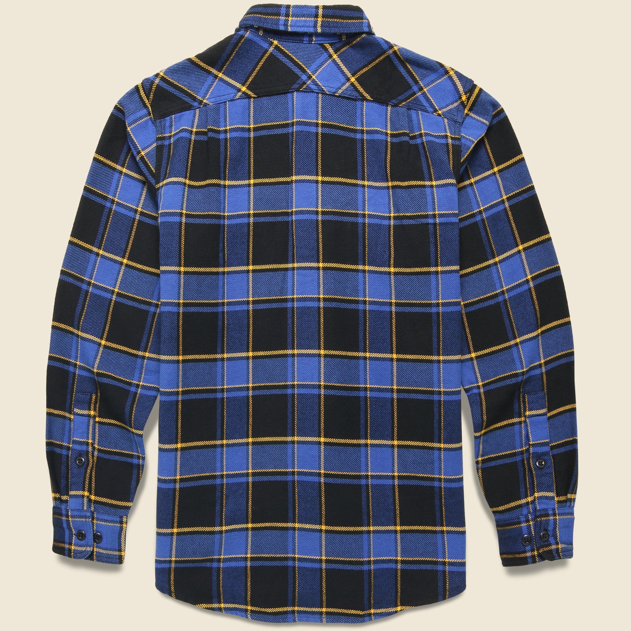 Vintage Flannel Workshirt - Cobalt/Black - Filson - STAG Provisions - Tops - L/S Woven - Plaid