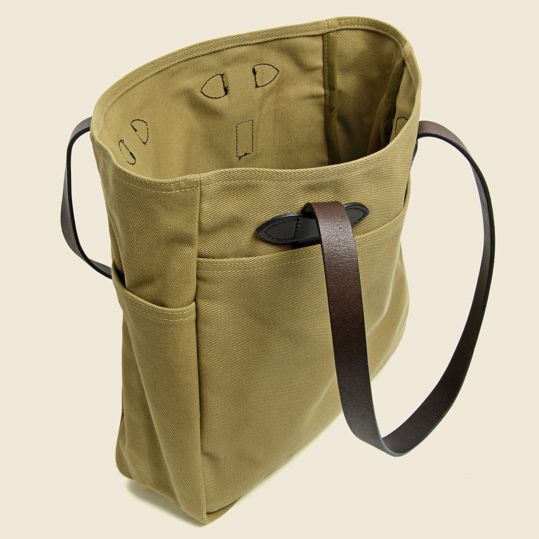 Rugged Twill Tote Bag - Tan - Filson - STAG Provisions - W - Accessories - Bag