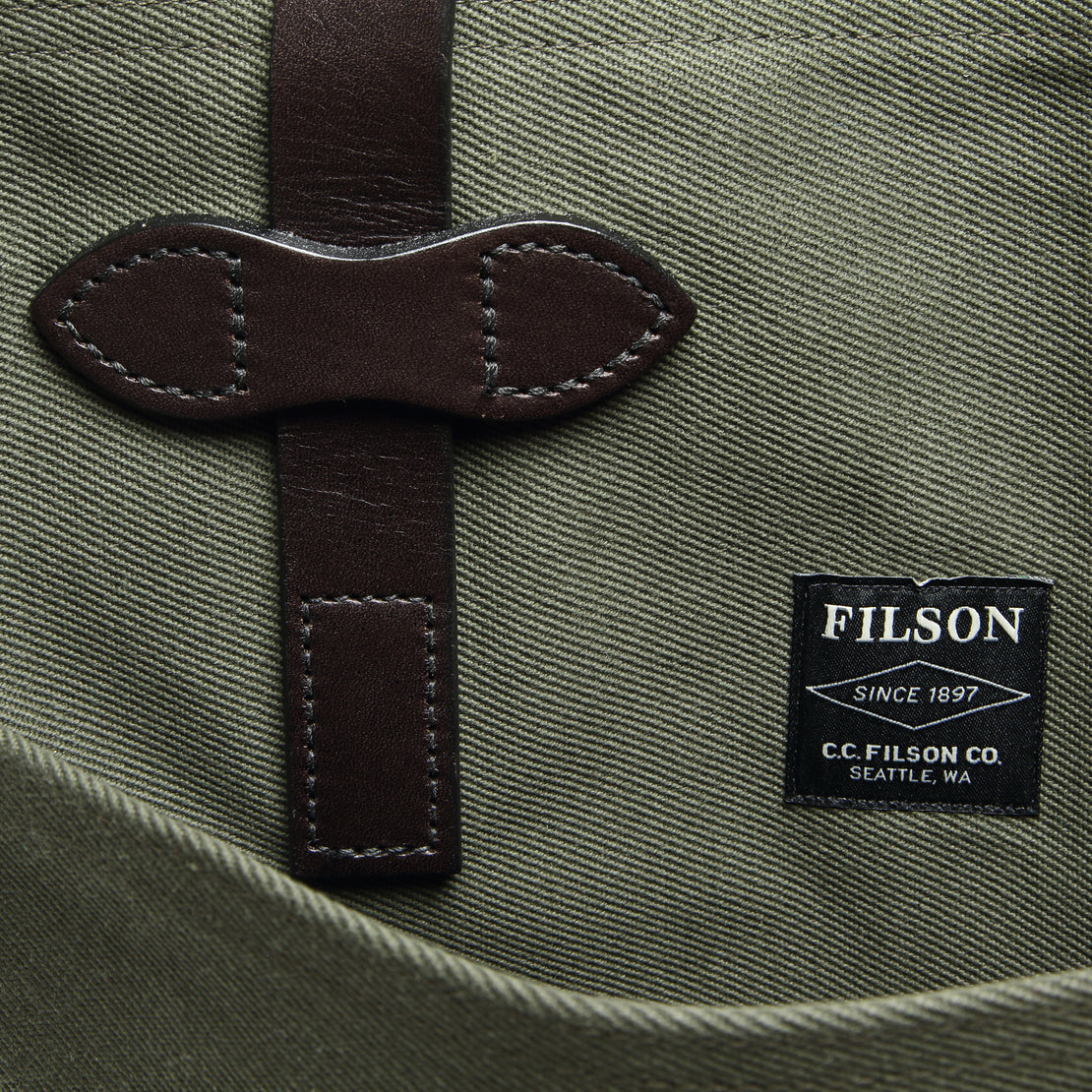 Rugged Twill Tote Bag - Otter Green - Filson - STAG Provisions - W - Accessories - Bag