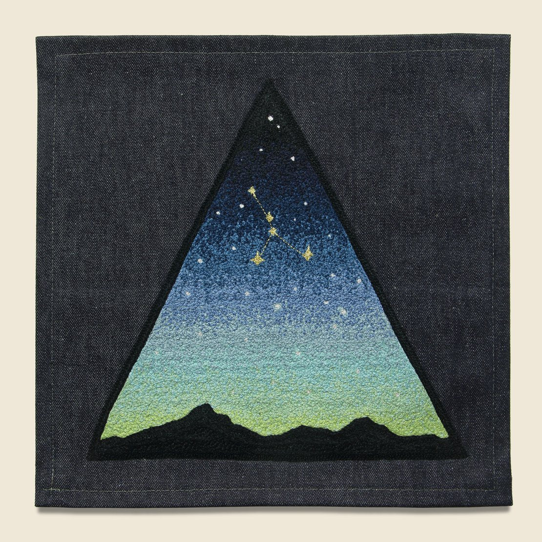 Fort Lonesome Large Direct Stitch Embroidery - Twilight Stargaze Constellation