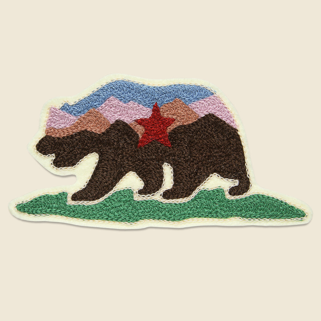 Fort Lonesome Patch - California Bear