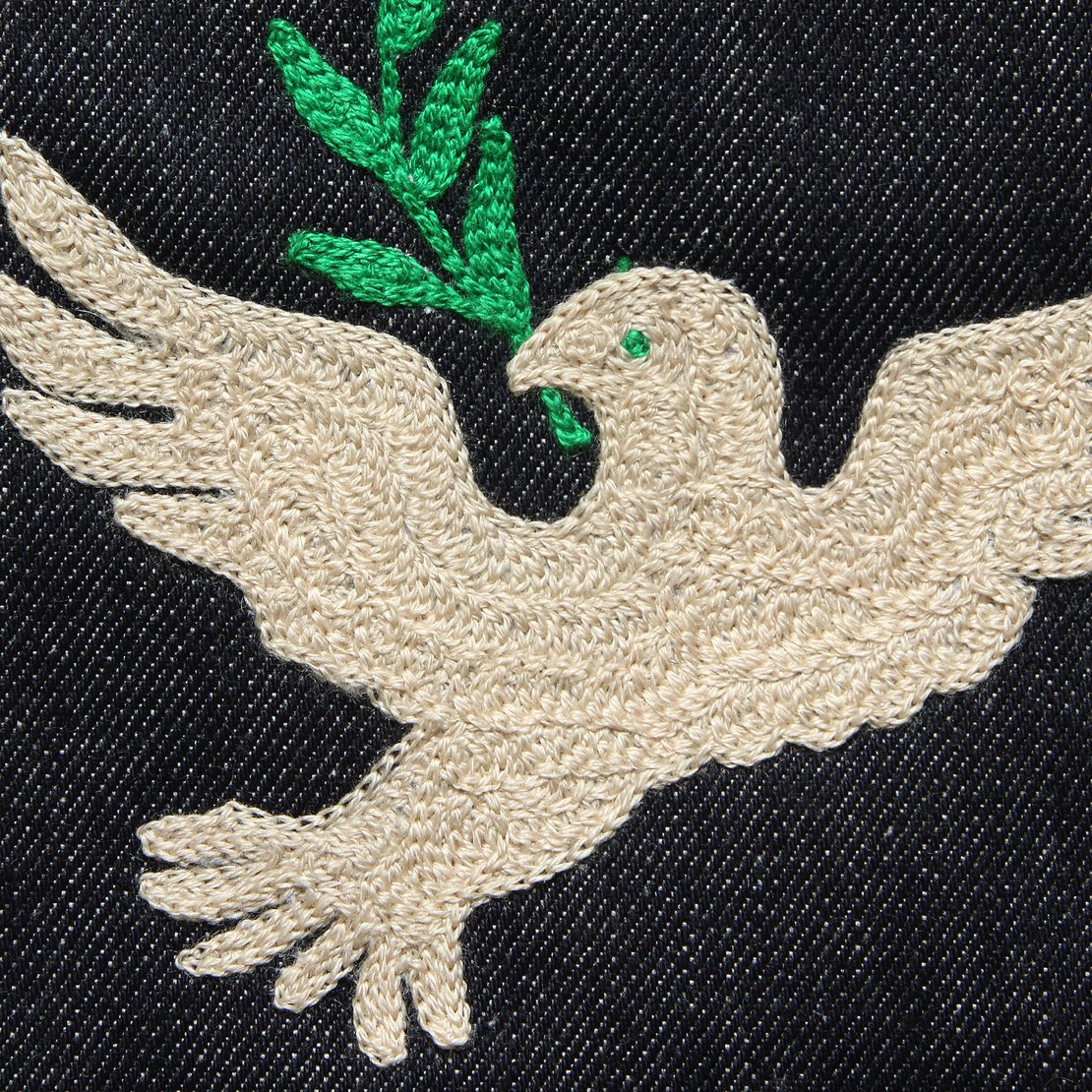 Custom Direct Stitch Embroidery - Peace Dove - Fort Lonesome - STAG Provisions - Accessories - Patches