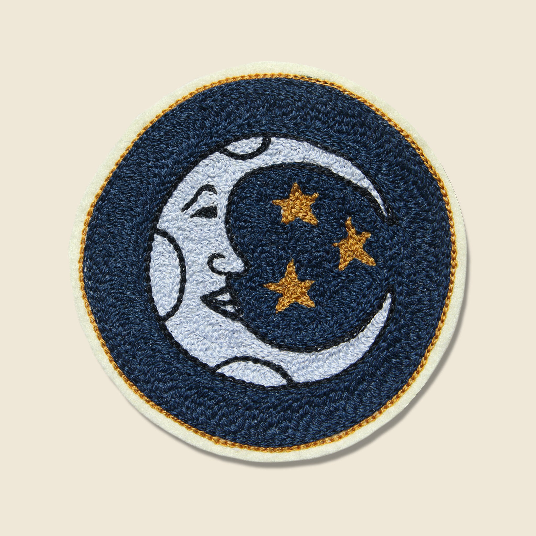 Patch - Man in the Moon - Fort Lonesome - STAG Provisions - Accessories - Patches