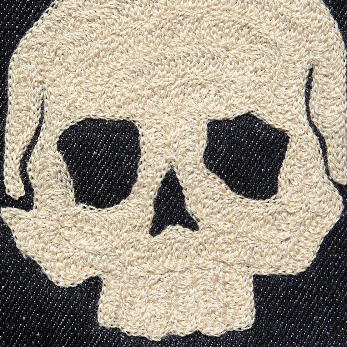 Custom Direct Stitch Embroidery - Skull - Fort Lonesome - STAG Provisions - Accessories - Patches