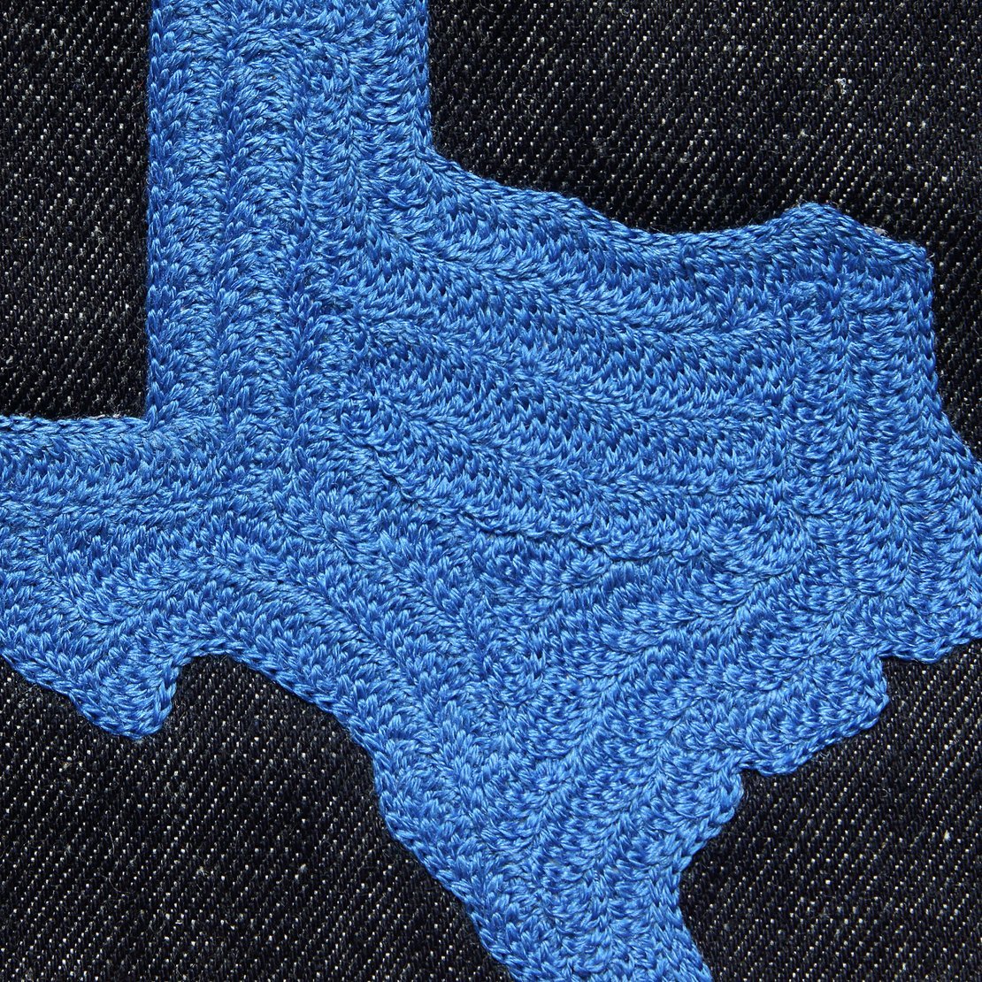 Small Direct Stitch Embroidery - State of Texas