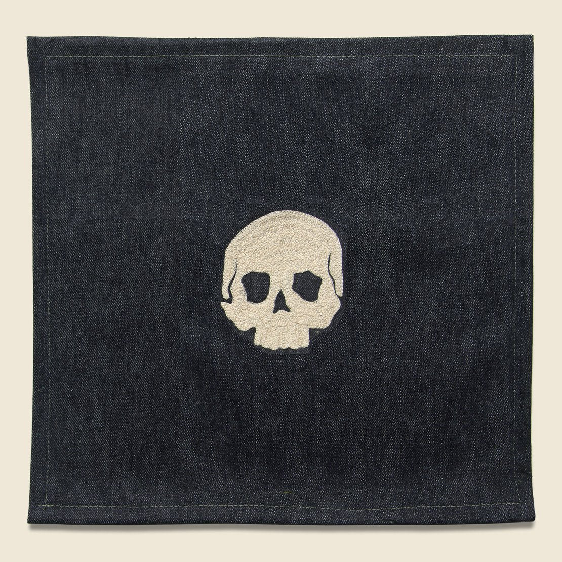 Fort Lonesome Small Direct Stitch Embroidery - Skull