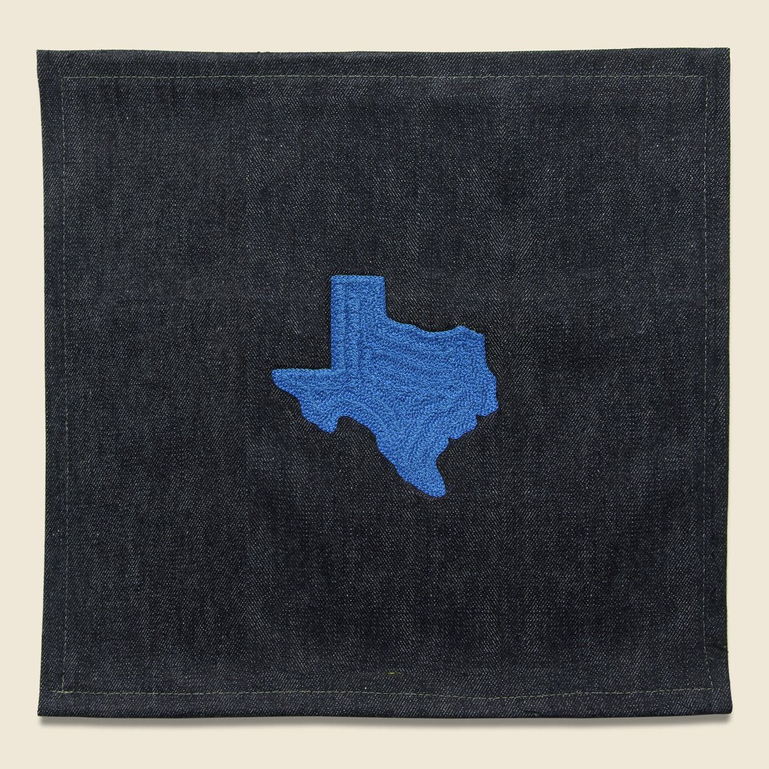 Fort Lonesome Small Direct Stitch Embroidery - State of Texas