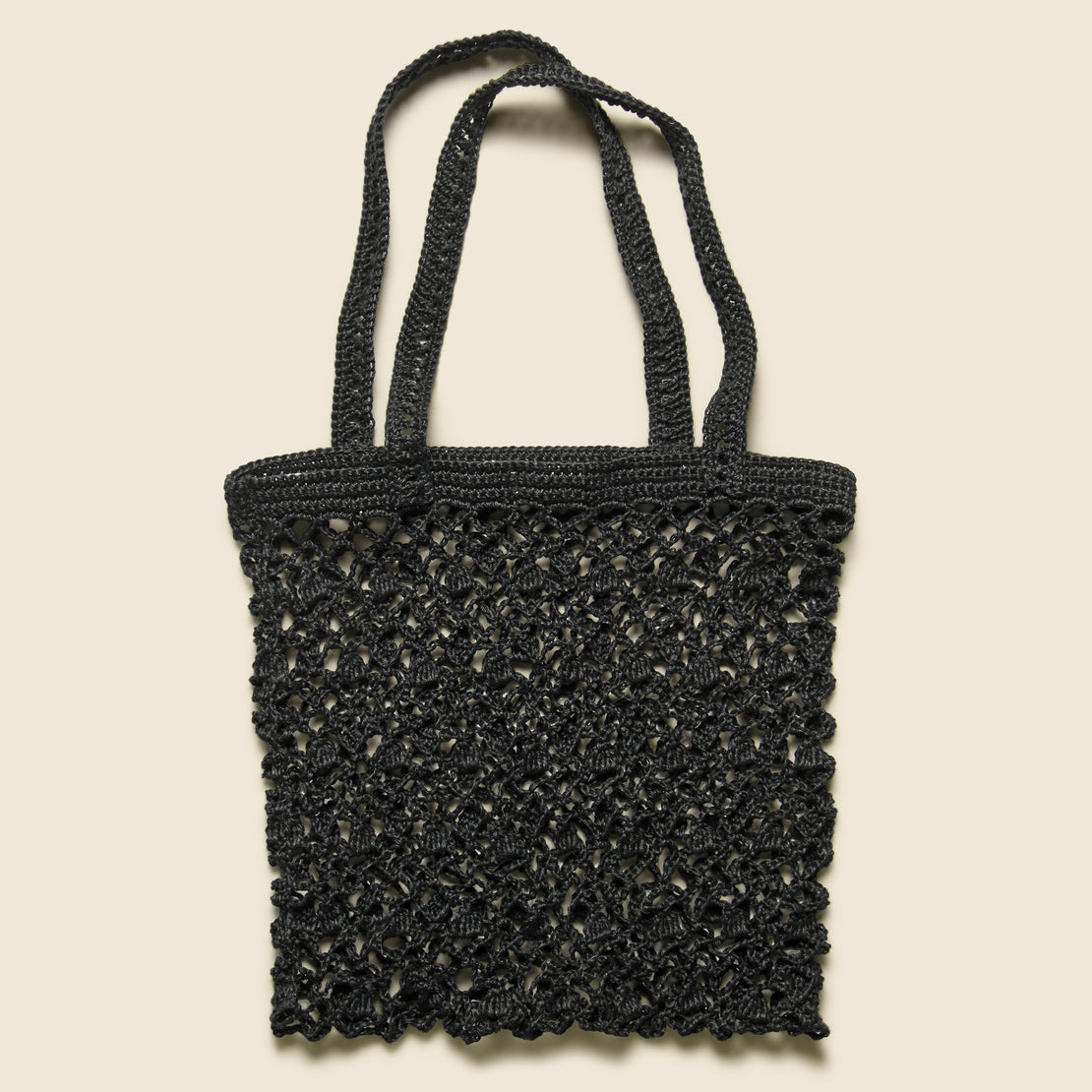 Fog Linen Bianca Net Bag - Black