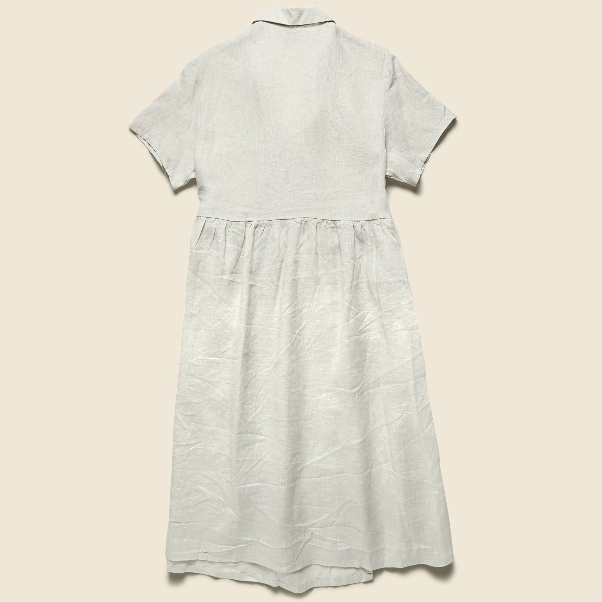 
                          Olivia Wrap Dress - Natural - Fog Linen - STAG Provisions - W - Onepiece - Dress
                        