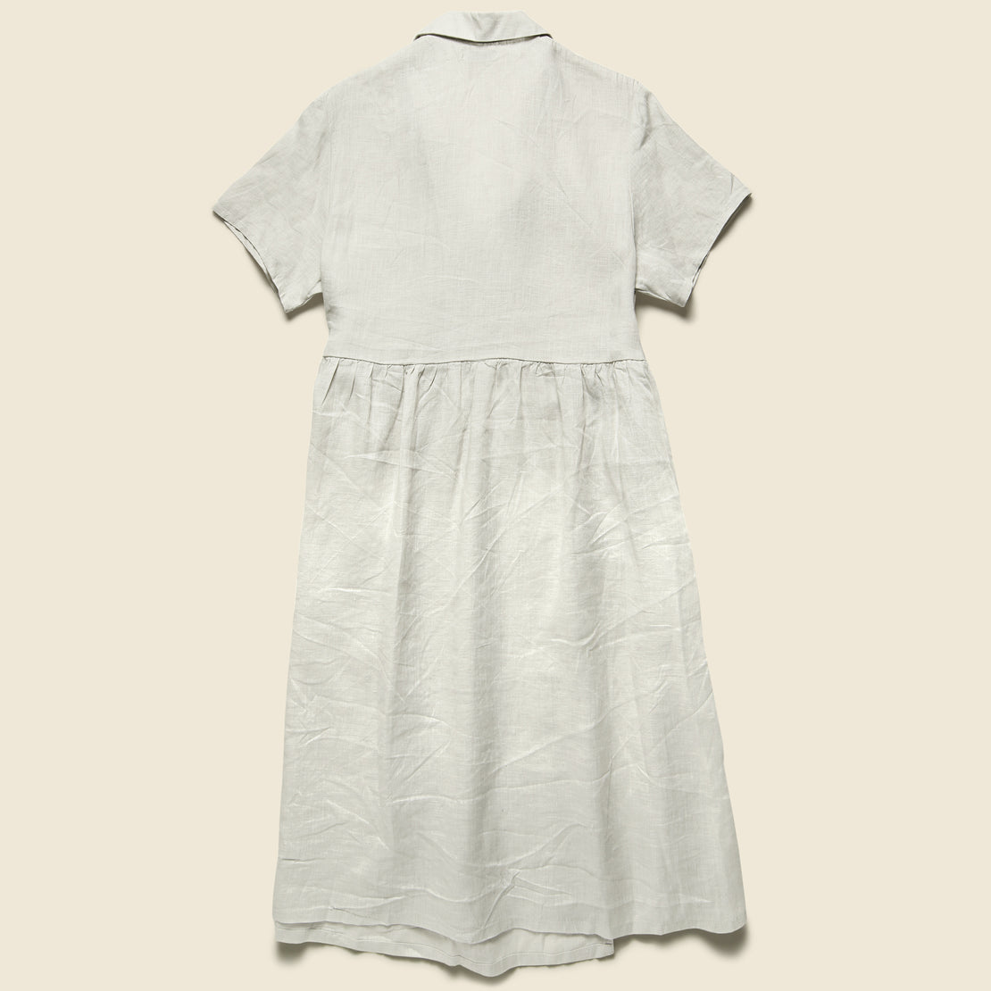 Olivia Wrap Dress - Natural - Fog Linen - STAG Provisions - W - Onepiece - Dress