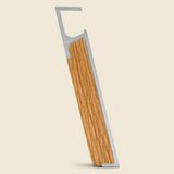 Oak & Silver Profile Bottle Opener - Barware - STAG Provisions - Home - Bar & Entertaining - Barware